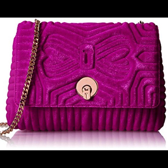 ted baker velvet bag
